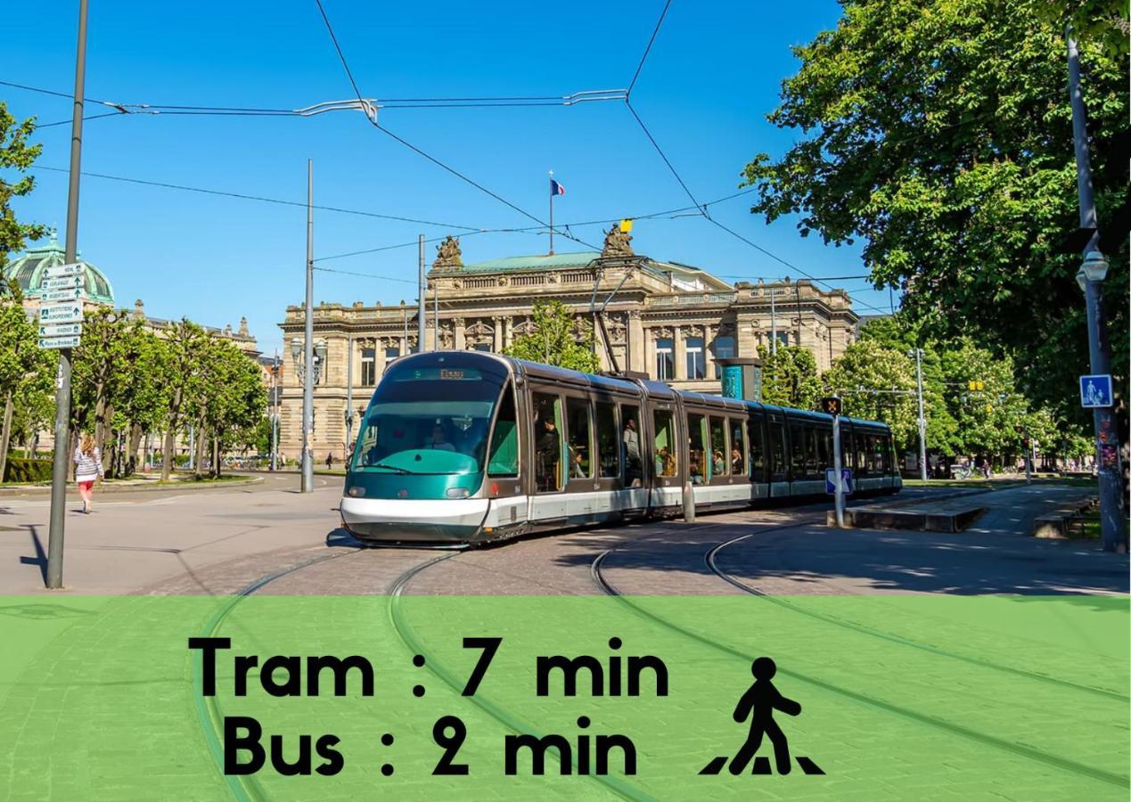 Vieux Schilik / Parking / Tram / Parlement / Proche Strasbourg Centre Daire Schiltigheim Dış mekan fotoğraf