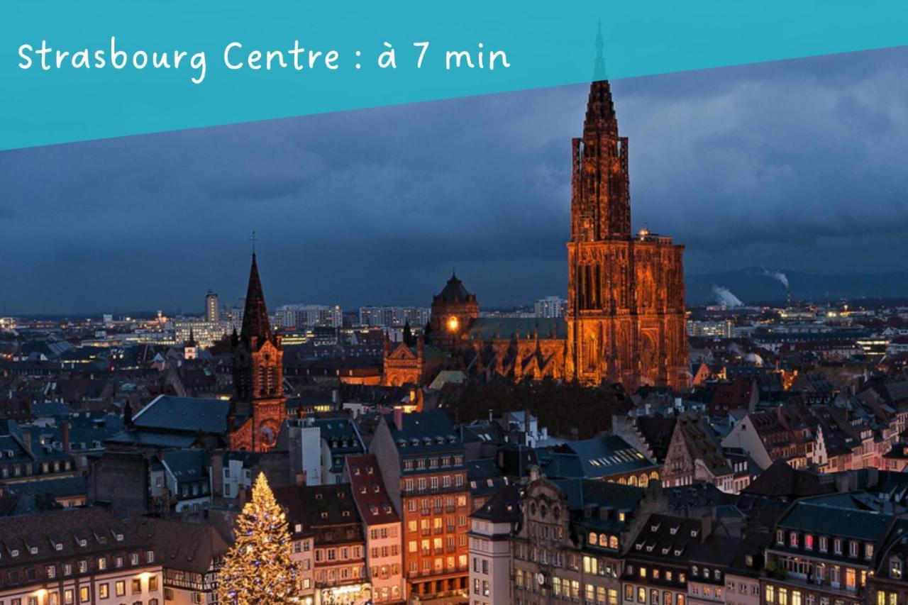 Vieux Schilik / Parking / Tram / Parlement / Proche Strasbourg Centre Daire Schiltigheim Dış mekan fotoğraf